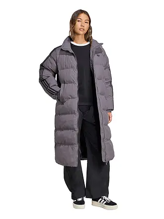 ADIDAS ORIGINALS | Damen Steppmantel | grau